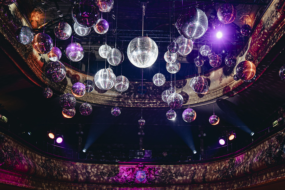 Vaudeville Disco Thème Technical lights